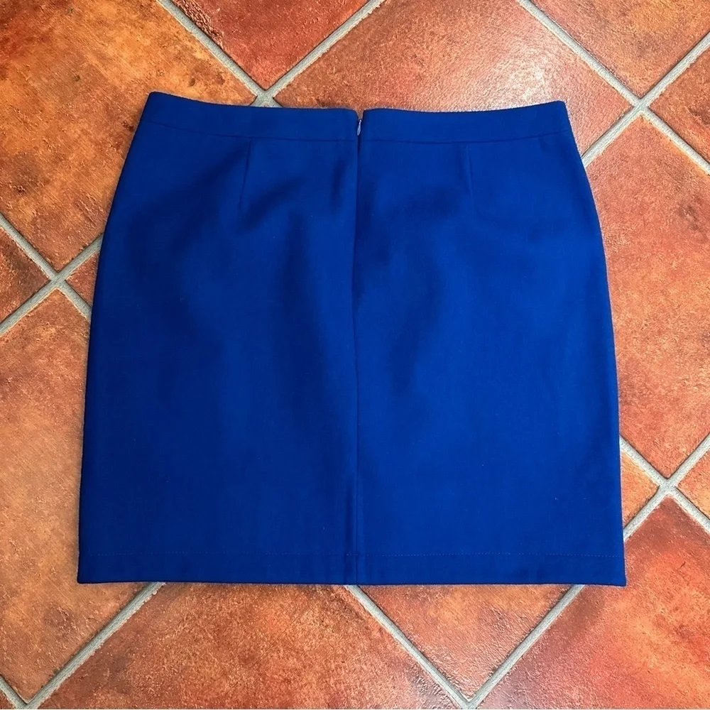 NWT J. Crew Wool Double Notched Skirt - Picture 8 of 16